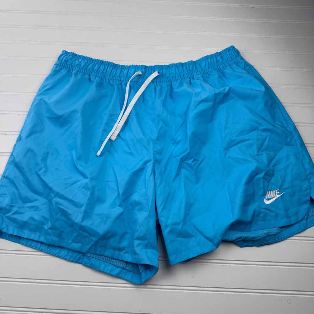 NEW Nike Men's XXL Blue Mesh Lined Athletic Shorts Standard Fit